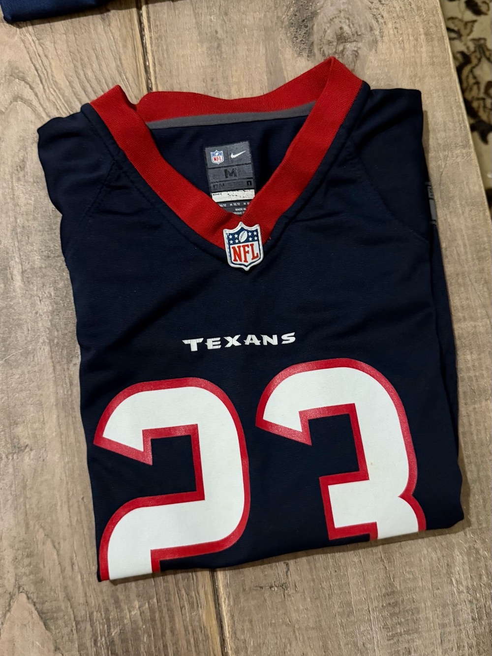 BUNDLE Houston Astros/NFL Kids Navy & Orange Team Jersey - Brand: Nike/Majestic - Picture 10 of 16